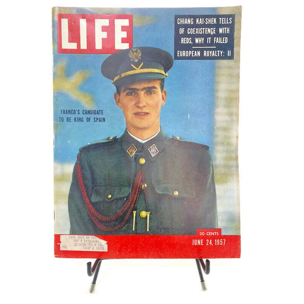 LIFE Magazine June 24 1957 Prince Juan Carlos Cover Candidate for King of Spain